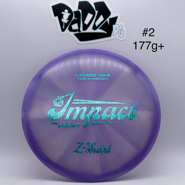 Discraft Z-Swirl Impact 2022 Ledgestone Stamped Midrange