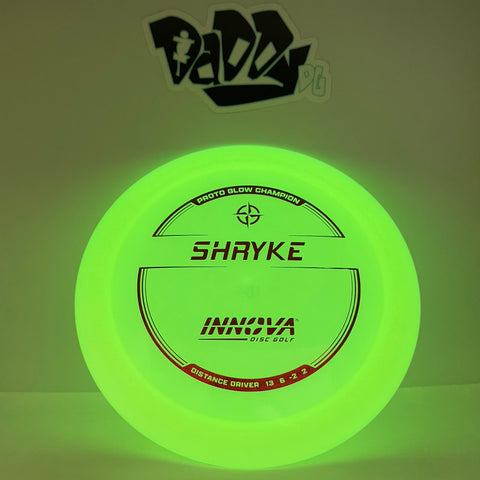 ****NEW Innova Champion Proto Glow Shryke Distance Driver