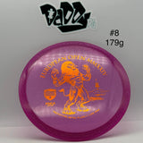 **NEW Discmania Prototype Metal Flake C-Line MD4 2024 European Open Stamped Midrange