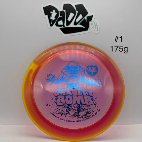 ***NEW Discmania Horizon C-Line PD2 - Gavin Babcock Signature Series Gravity Bomb