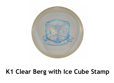 ****NEW Kastaplast K1 Berg w/ Limited Edition Ice Cube Stamp Putt & Approach